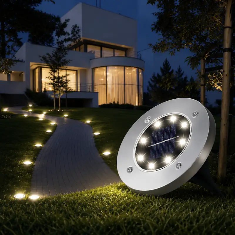 Solar Disk Lights